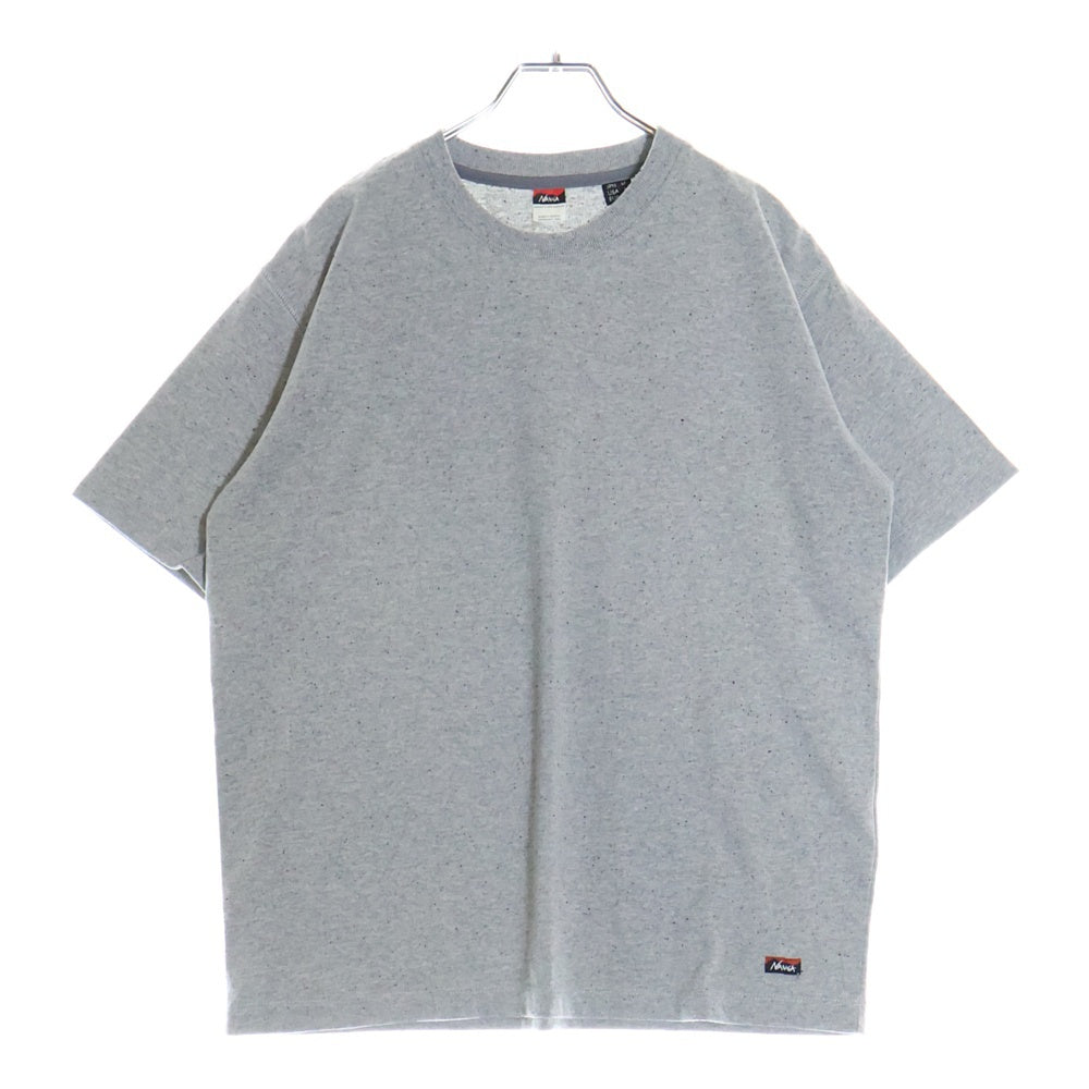 NANGA(ナンガ) ECO HYBRID DAILY TEE エコ ハイブリッド デイリー クルーネック半袖Tシャツ カットソー グレー NW2211-1G214