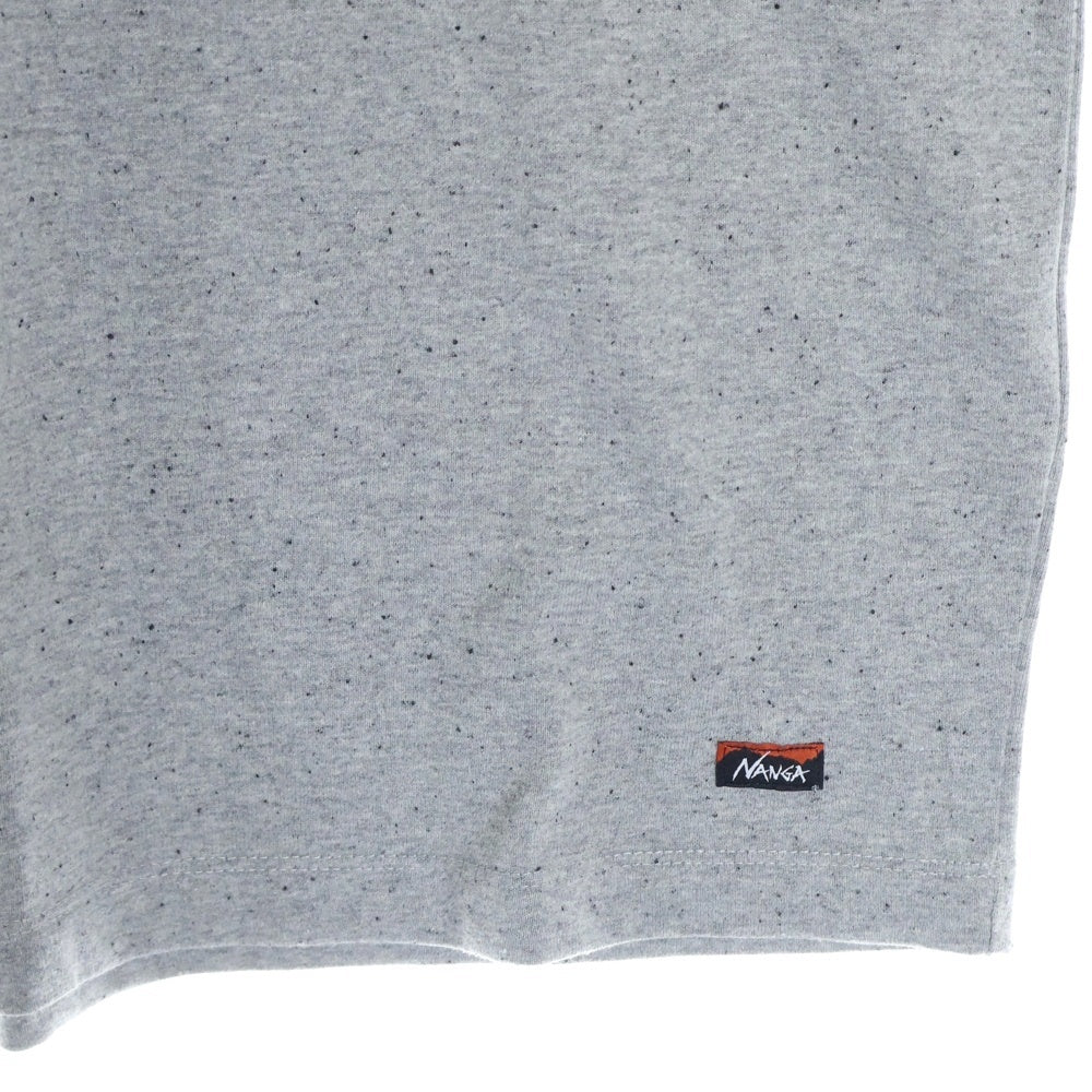 NANGA(ナンガ) ECO HYBRID DAILY TEE エコ ハイブリッド デイリー クルーネック半袖Tシャツ カットソー グレー NW2211-1G214
