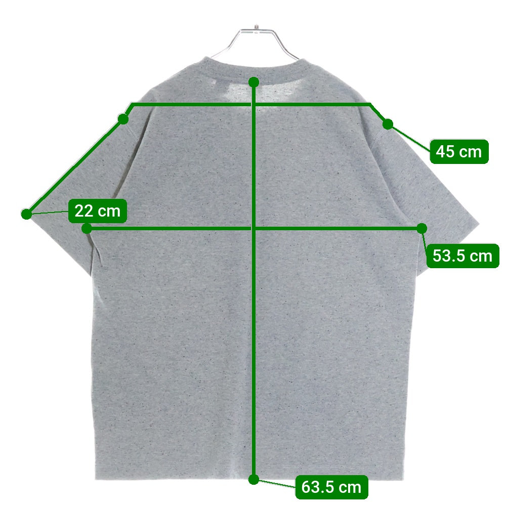 NANGA(ナンガ) ECO HYBRID DAILY TEE エコ ハイブリッド デイリー クルーネック半袖Tシャツ カットソー グレー NW2211-1G214