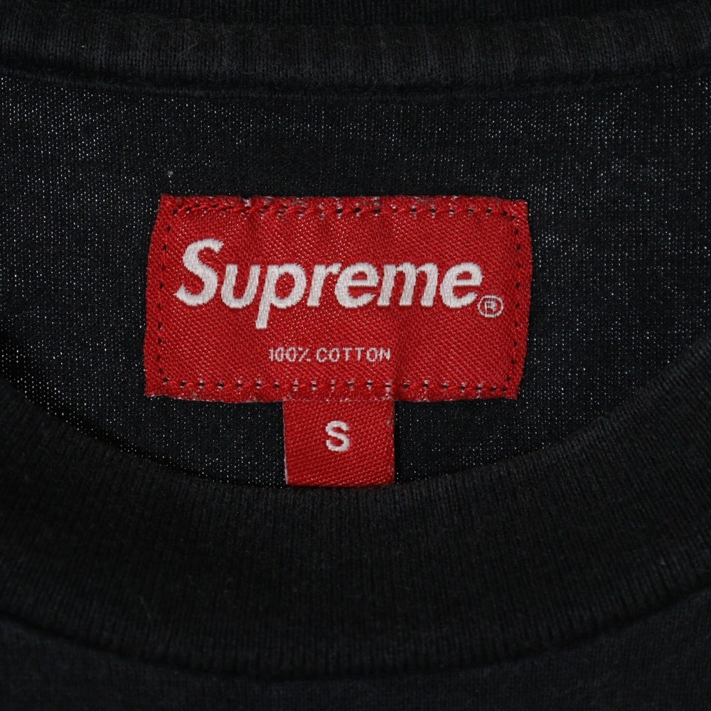 SUPREME(シュプリーム) 19SS Qualite Tee カリテロゴ プリントTシャツ 半袖クルーネックカットソー ブラック