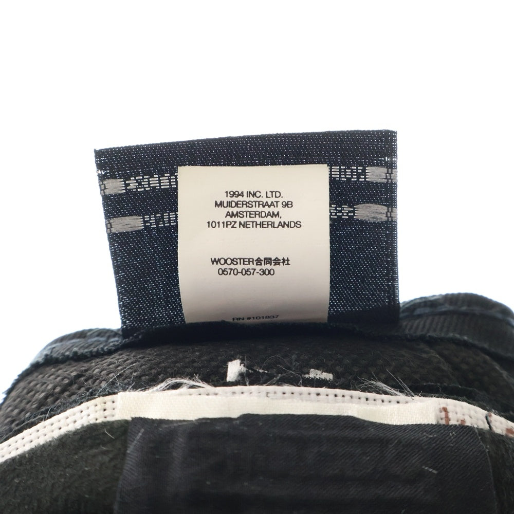 SUPREME(シュプリーム) 22AW ×NEW ERA Leather Earflap Box Logo レザー イヤーフラップ ボックスロゴ フライトキャップ 帽子 ブラック G2708032022