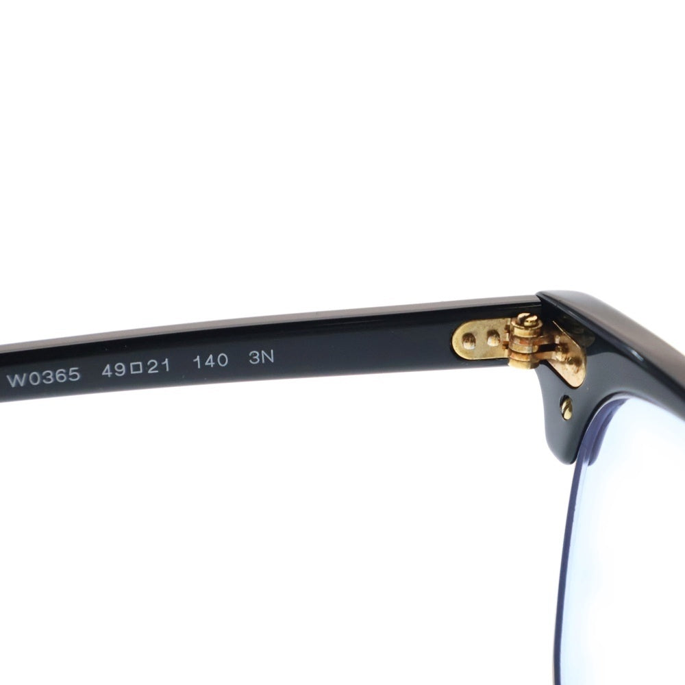 Ray Ban(レイバン) CLUBMASTER クラブマスター サングラス メガネ 眼鏡 ブラック/ゴールド RB3016 W0365