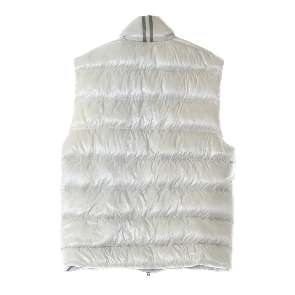 CANADA GOOSE(カナダグース) BLACK LABEL CROFTON VEST ブラックレーベル クロフトン ベスト ライトダウン シルバー 2229MB
