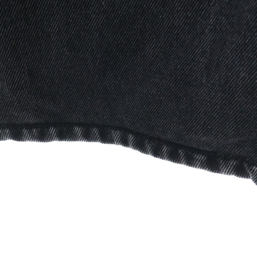 Maison Margiela 1(メゾンマルジェラ) 23AW スラッシュディテール カットアウト デニムパンツ ジーンズ ブラック S51LA0051 S30743