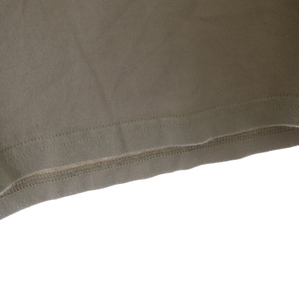 UNDERCOVER(アンダーカバー) SLEEVED ROUND NECK スリーブド ラウンドネック プリント 半袖Tシャツ カットソー ベージュ UC2C3807