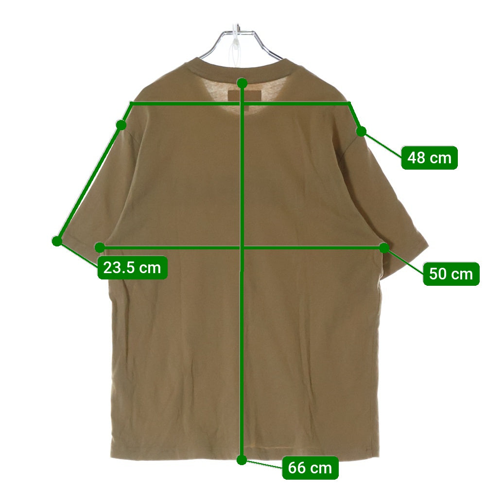 SUPREME(シュプリーム) 25SS Capital S/S Top キャピタル ロゴプリント 半袖Tシャツ カットソー ベージュ