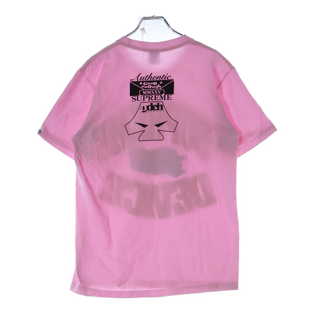 SUPREME(シュプリーム) 25SS ×GOODENOUGH Device Tee グッドイナフ デバイス プリント 半袖Tシャツ カットソー ピンク