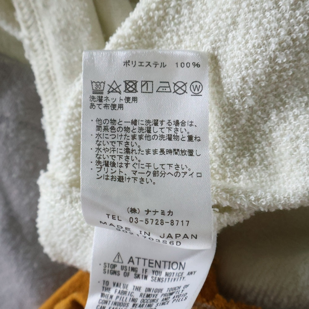 THE NORTH FACE PURPLE LABEL(ノースフェイスパープルレーベル) 19SS ASYMMETRY LOGO TEE アシンメトリー 切替 ロゴ 半袖Tシャツ カットソー マルチカラー NT3916N