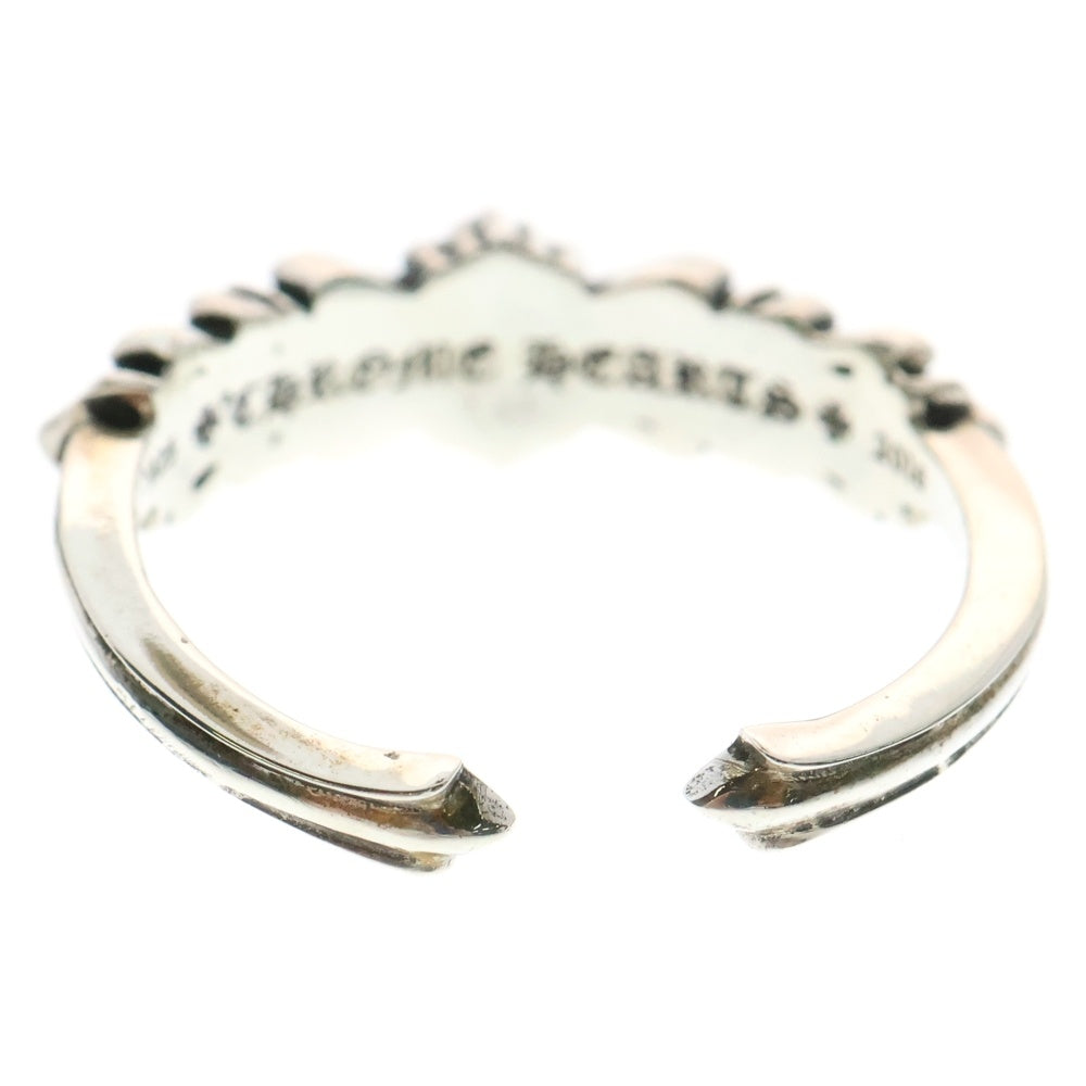 CHROME HEARTS(クロムハーツ) BABY CLSC ベイビークラシック ダブルフローラルリング シルバー