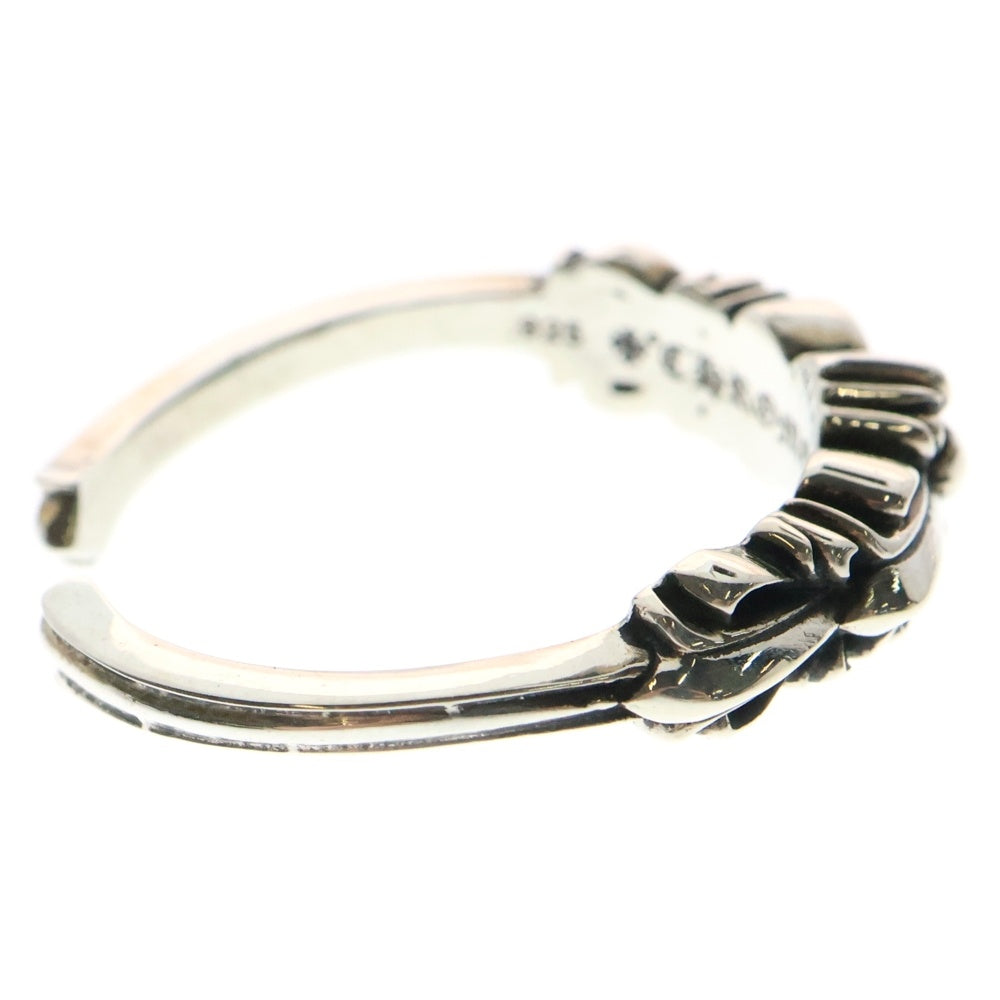 CHROME HEARTS(クロムハーツ) BABY CLSC ベイビークラシック ダブルフローラルリング シルバー