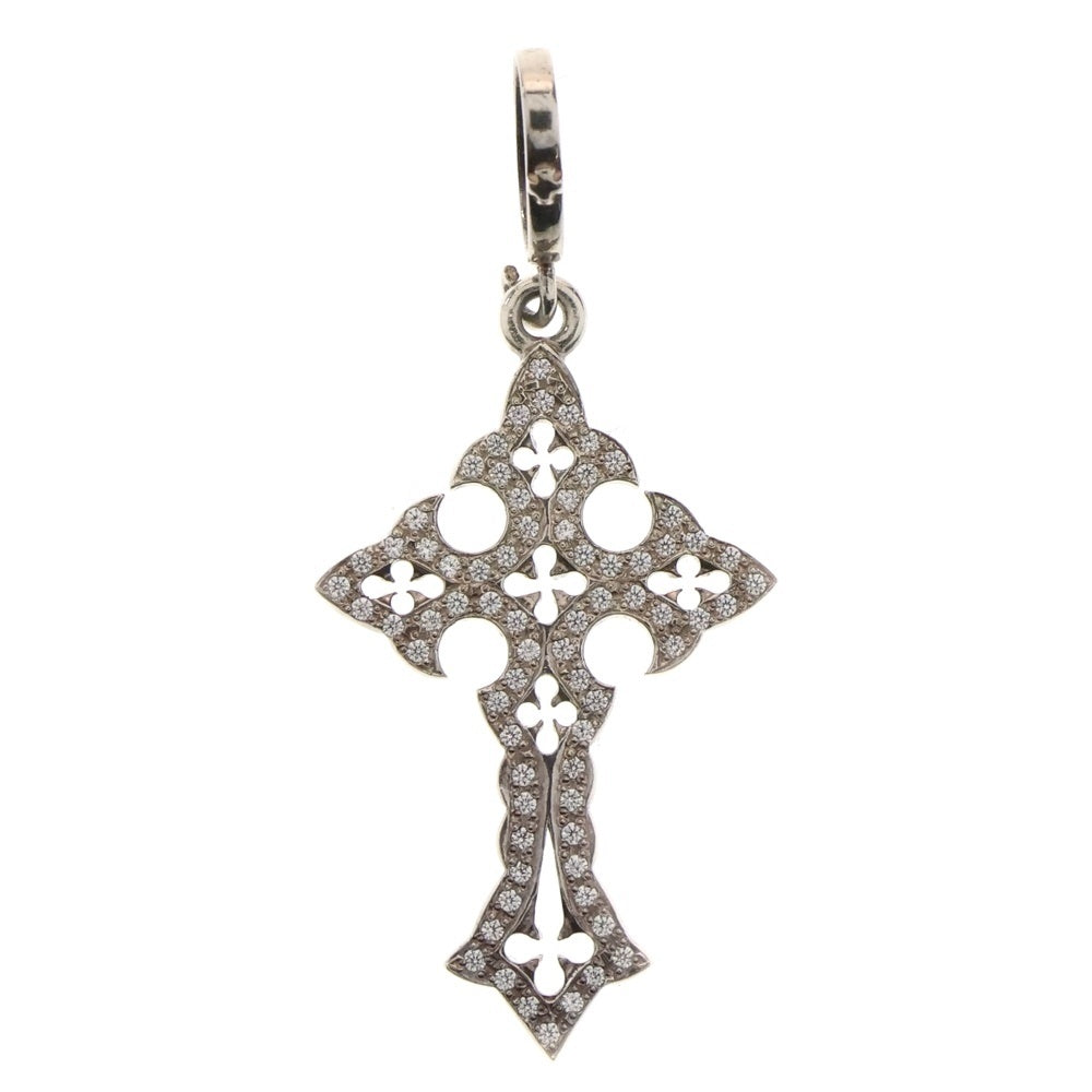 Loree Rodkin(ローリーロドキン) SMALL NOTRE DAME CROSS PENDANT スモール ノートルダム クロス ペンダントトップ シルバー P369A-886