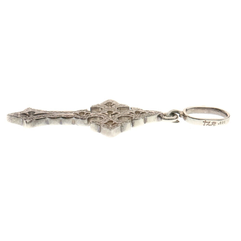 Loree Rodkin(ローリーロドキン) SMALL NOTRE DAME CROSS PENDANT スモール ノートルダム クロス ペンダントトップ シルバー P369A-886