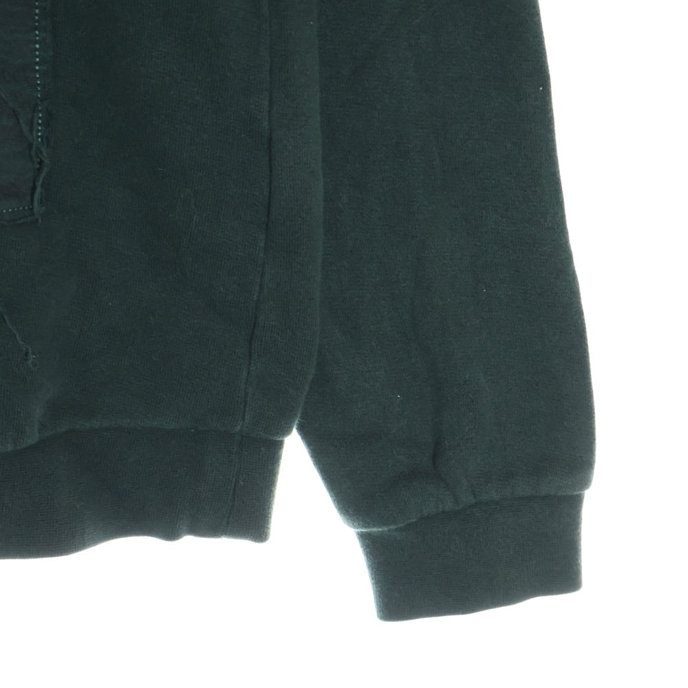 RAF BY RAF SIMONS(ラフ バイ ラフシモンズ) 06AW ARCHIVE SILENT BRIGADE アーカイブ サイレントブリガード パッチワークデザイン プルオーバースウェットトレーナー