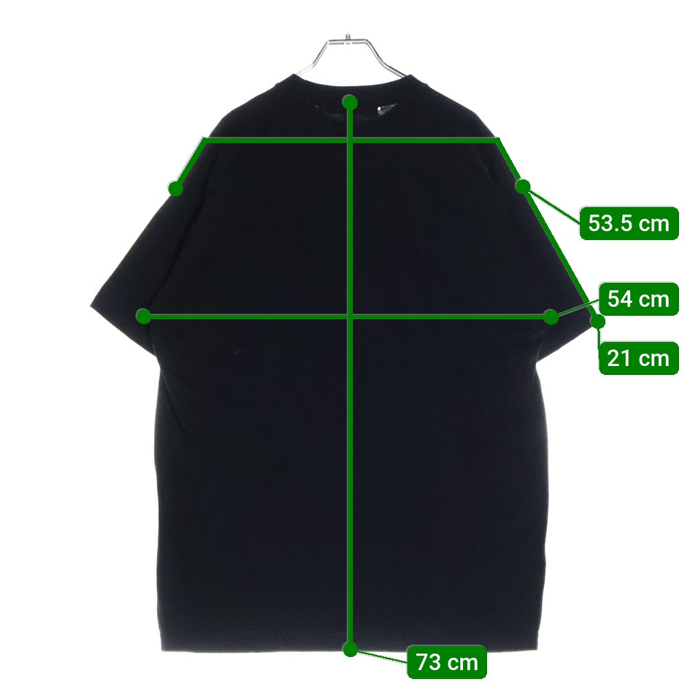 Richardson(リチャードソン) WORLD STAR HIP HOP WSHH プリントTシャツ ブラック