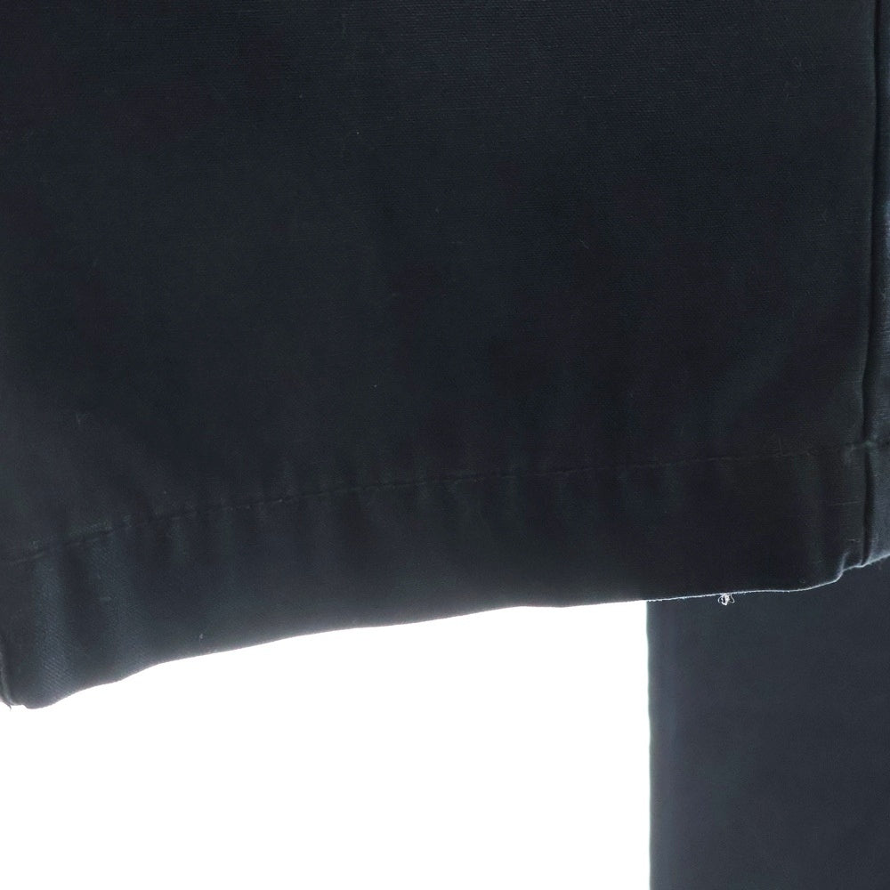 STUSSY(ステューシー) コットン ワーク パンツ ブラック