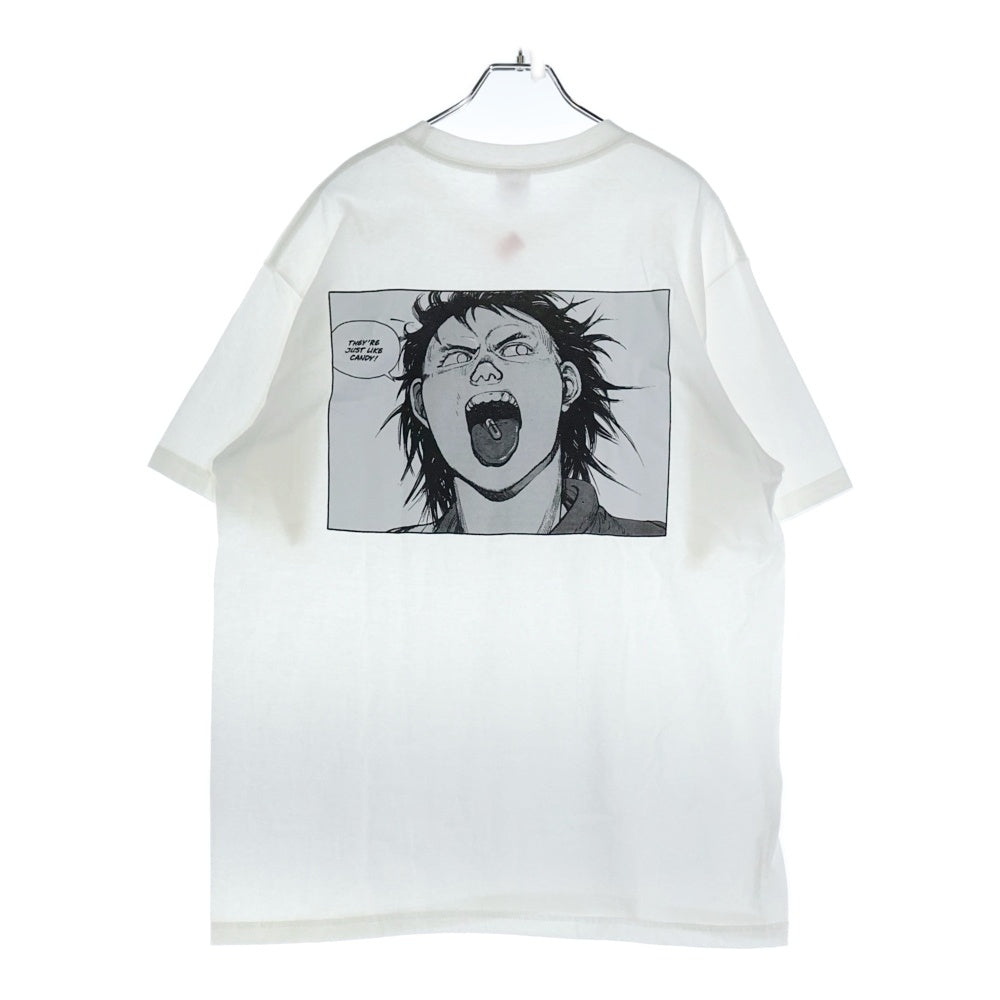 SUPREME(シュプリーム) 17AW AKIRA Pill Tee アキラ ピル 胸ロゴ バックプリント 半袖Tシャツ カットソー ホワイト