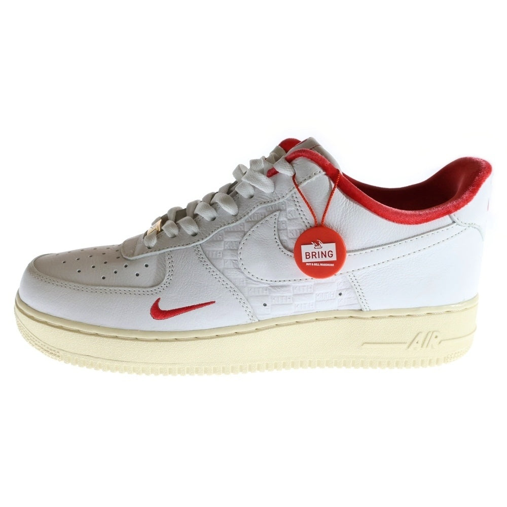 NIKE(ナイキ) × KITH AIR FORCE 1 LOW Tokyo キス エアフォース1 東京 ローカットスニーカー ホワイト/レッド US12/30cm CZ7926-100
