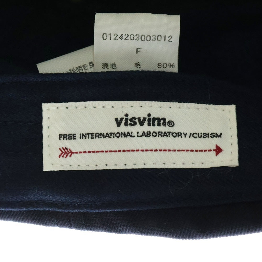 VISVIM(ヴィスヴィム) 24AW EXCELSIOR II CAP HARMONIZED エクセルシオール キャップ ハーモナイズ 帽子 ブラック 0124203003012