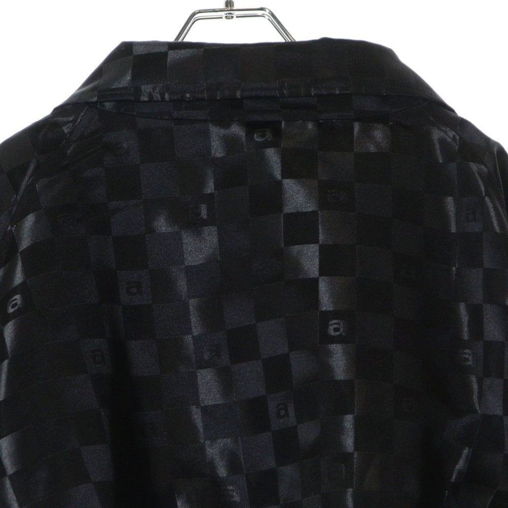 ALEXANDER WANG(アレキサンダーワン) ショートレングス 変型 チェック ブルゾン ブラック レディース 1WC2222362
