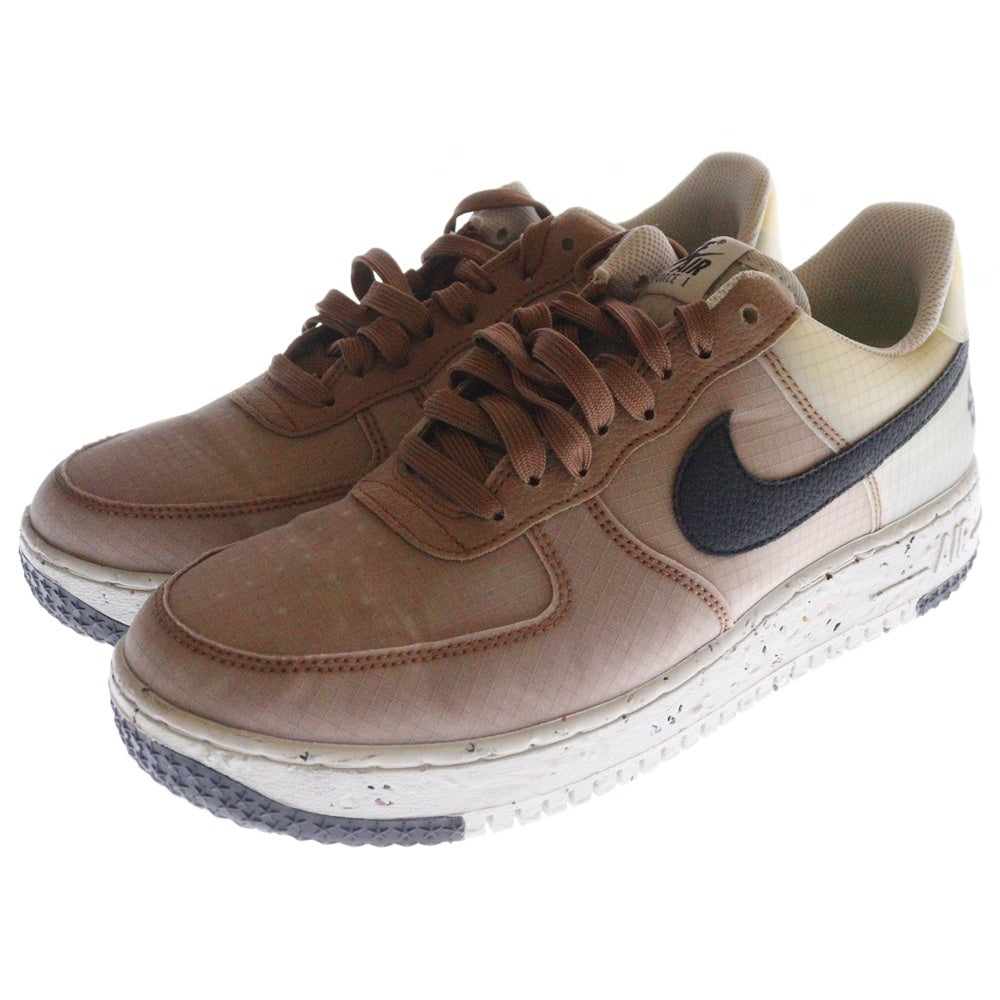 NIKE(ナイキ) AIR FORCE 1 LOW CRATER ARCHAEO BROWN BLACK エアフォース 1 クレーター アーキオ ブラウン ブラック ローカットスニーカー ブラウン US10/28cm DH2521-200