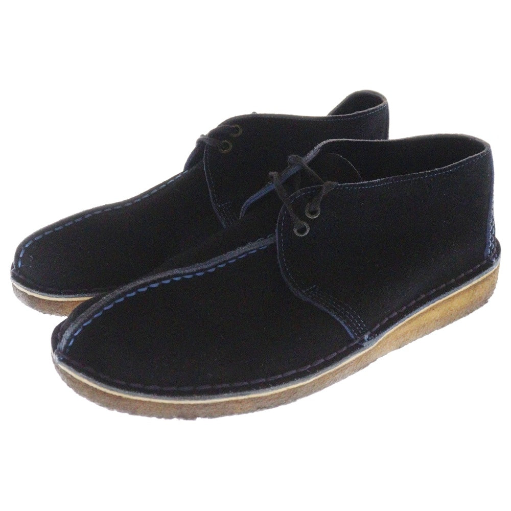 Clarks ORIGINALS(クラークス オリジナルス) DESERT TREK RWK デザートトレック スウェード ローカットスニーカー ブラック 62145