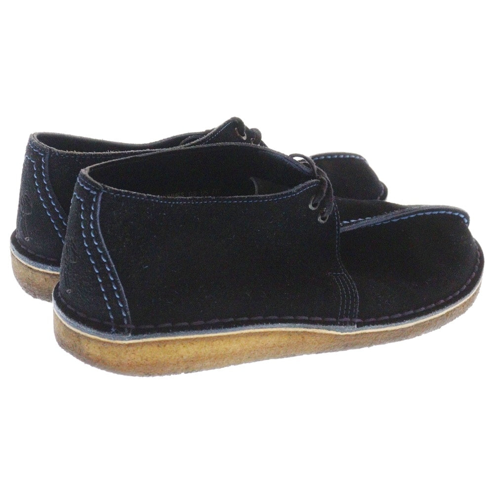 Clarks ORIGINALS(クラークス オリジナルス) DESERT TREK RWK デザートトレック スウェード ローカットスニーカー ブラック 62145
