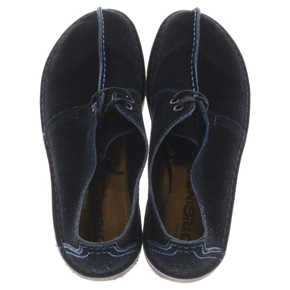 Clarks ORIGINALS(クラークス オリジナルス) DESERT TREK RWK デザートトレック スウェード ローカットスニーカー ブラック 62145