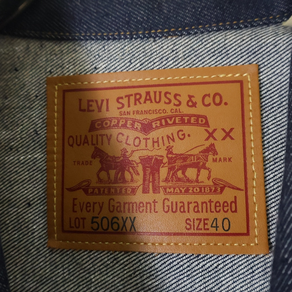 Levi's VINTAGE CLOTHING(リーバイス ビンテージ クロージング) 506XX 1936年モデル復刻 ボタン裏3015 1st ファースト デニムジャケット インディゴ 70506-0028