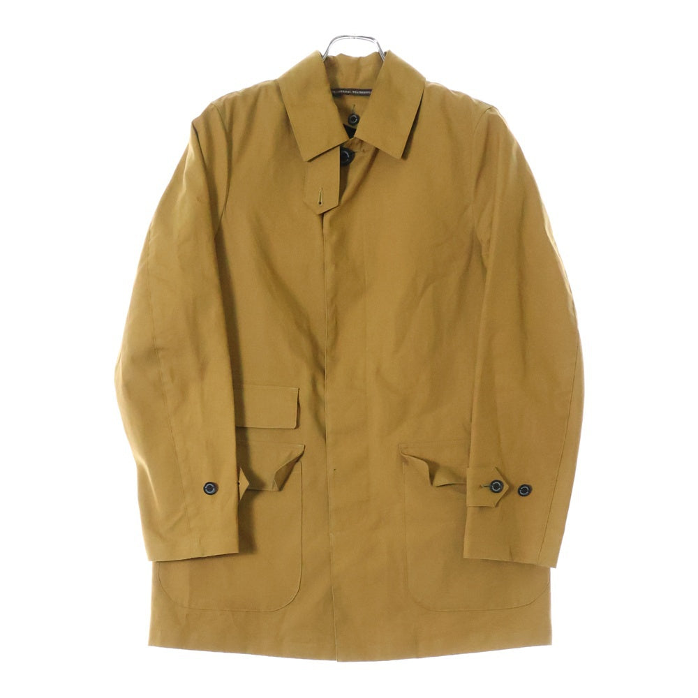 Traditional Weatherwear(トラディショナル ウェザーウェア) SOUTIEN COLLAR COAT サテンカラー ボタンフライコート ブラウン 142AP-7814D