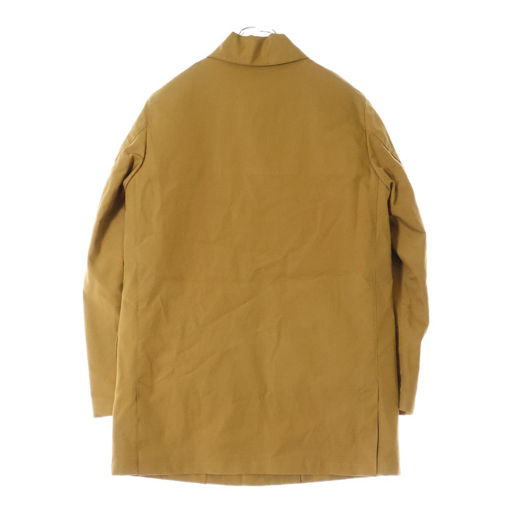 Traditional Weatherwear(トラディショナル ウェザーウェア) SOUTIEN COLLAR COAT サテンカラー ボタンフライコート ブラウン 142AP-7814D