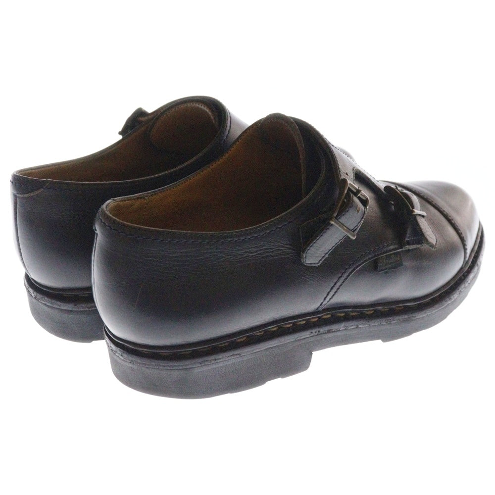 PARABOOT(パラブーツ) WILLIAM DOUBLE MONK SHOES ウィリアム ダブルモンク レザーシューズ ブラック 9811409