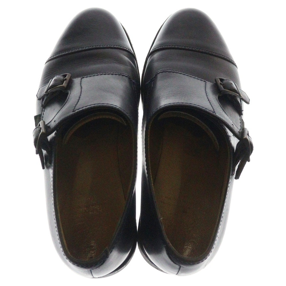 PARABOOT(パラブーツ) WILLIAM DOUBLE MONK SHOES ウィリアム ダブルモンク レザーシューズ ブラック 9811409