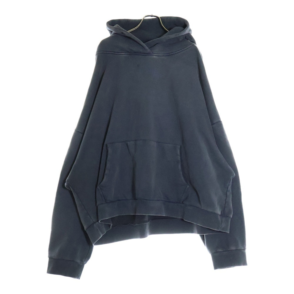 entire studios(エンタイア スタジオ) HEAVY HOODIE ウォッシュド加工 プルオーバースウェットパーカー フーディー ダークグレー ES2125 PO040