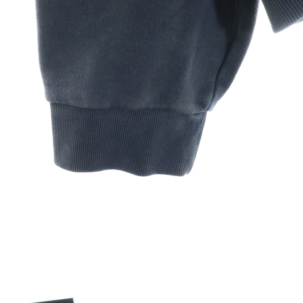 entire studios(エンタイア スタジオ) HEAVY HOODIE ウォッシュド加工 プルオーバースウェットパーカー フーディー ダークグレー ES2125 PO040