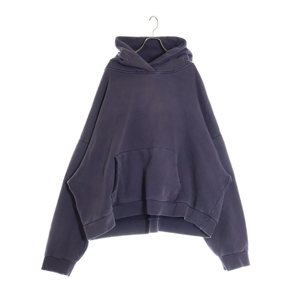 entire studios(エンタイア スタジオ) HEAVY HOODIE ウォッシュド加工 プルオーバースウェットパーカー フーディー パープル ES2125 PO040