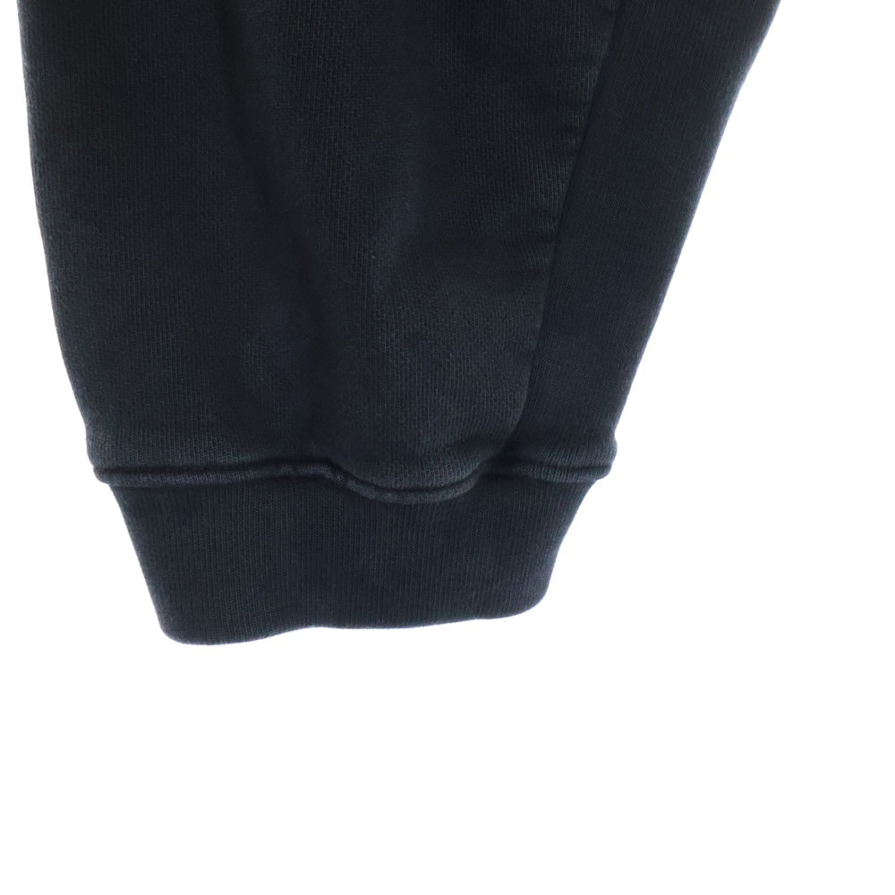 RRR123 RIVINGTON roi Rebis(リヴィントンロイレビス) INRI CVA CREWNECK ロゴプリント コットンプルオーバースウェットトレーナー ブラック