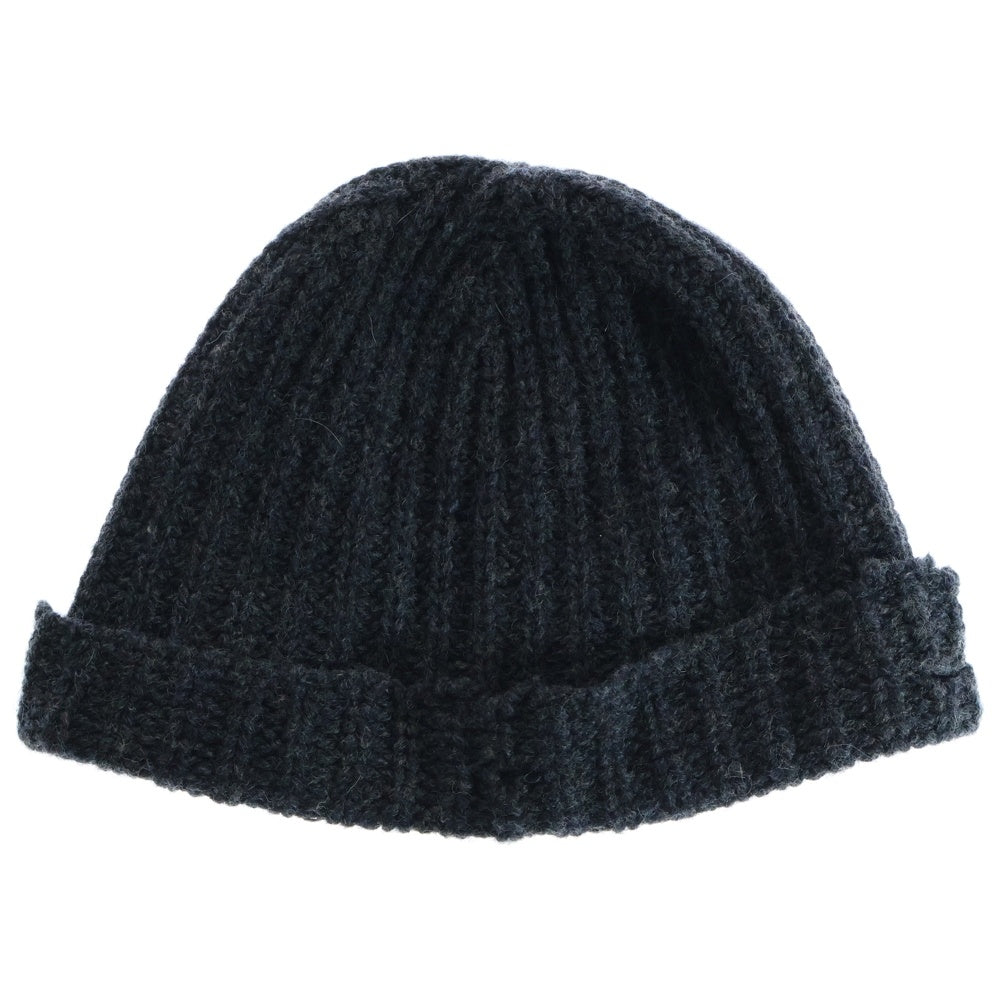 MARNI(マルニ) 23AW ハンドステッチロゴ ウールニットビーニー 帽子 グレー CLZC0111A0 UFW310
