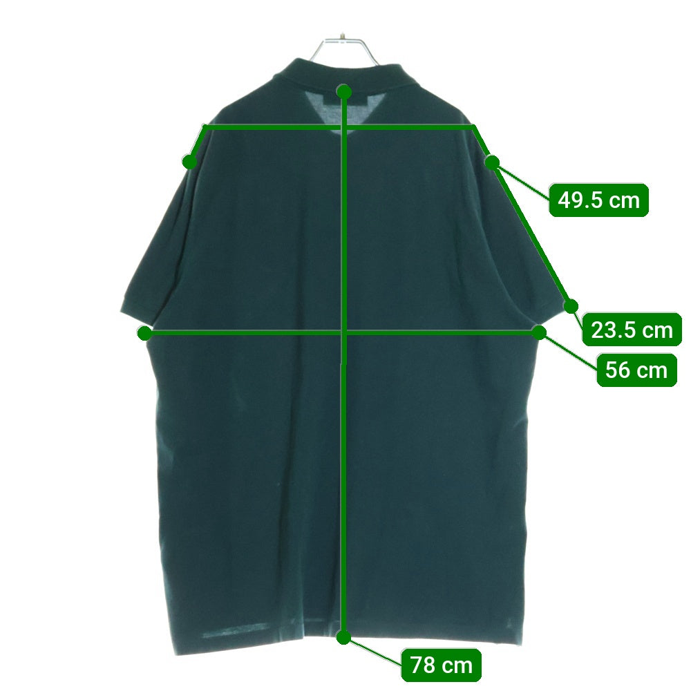 STONE ISLAND(ストーンアイランド) 胸ワッペンロゴ刺繍 半袖ポロシャツ グリーン 10152SC17