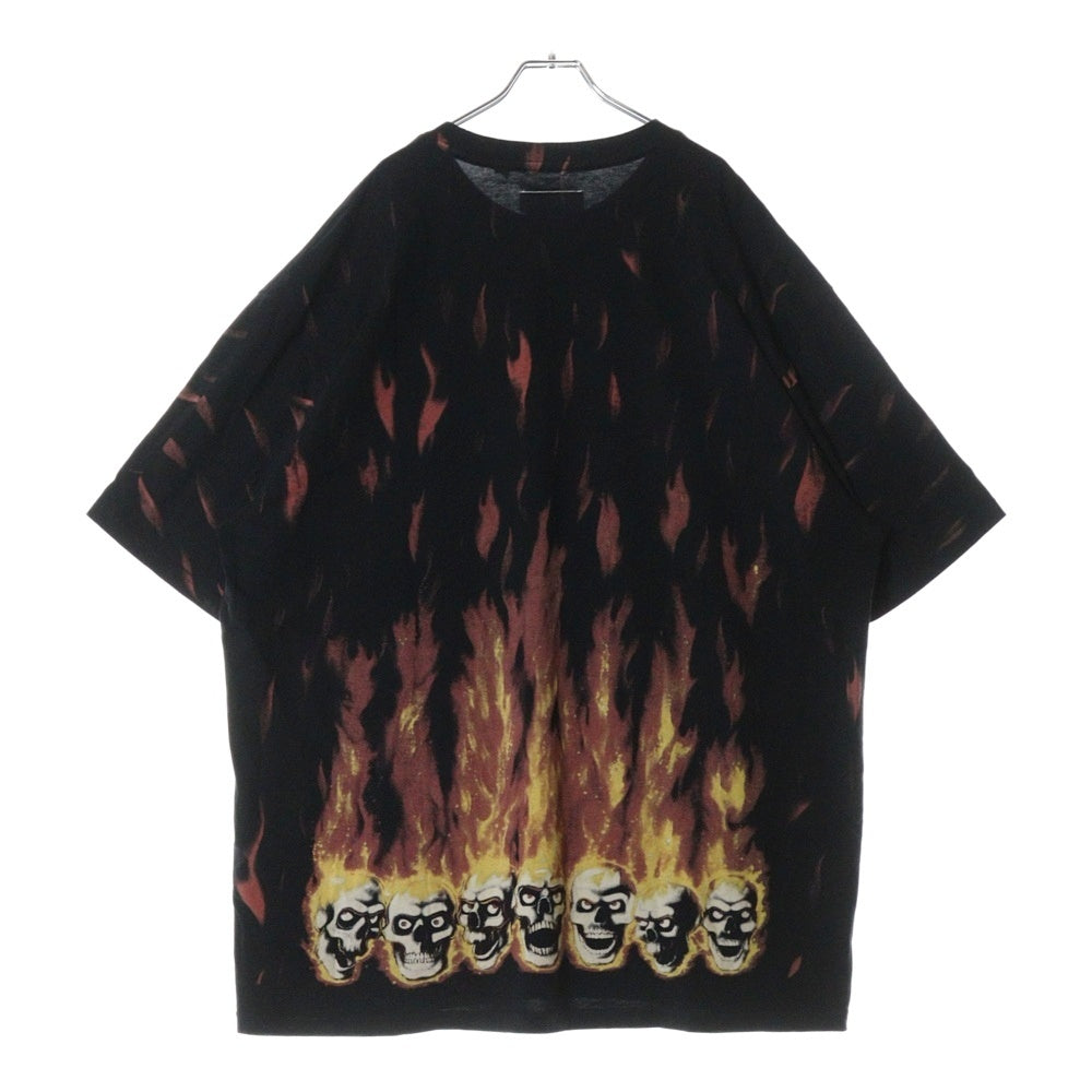 SUPREME(シュプリーム) 24SS ×MM6 Maison Margiela Liquid Blue Oversized Tee エムエムシックス メゾンマルジェラ リキッド ブルー オーバーサイズド 半袖Tシャツ ブラック