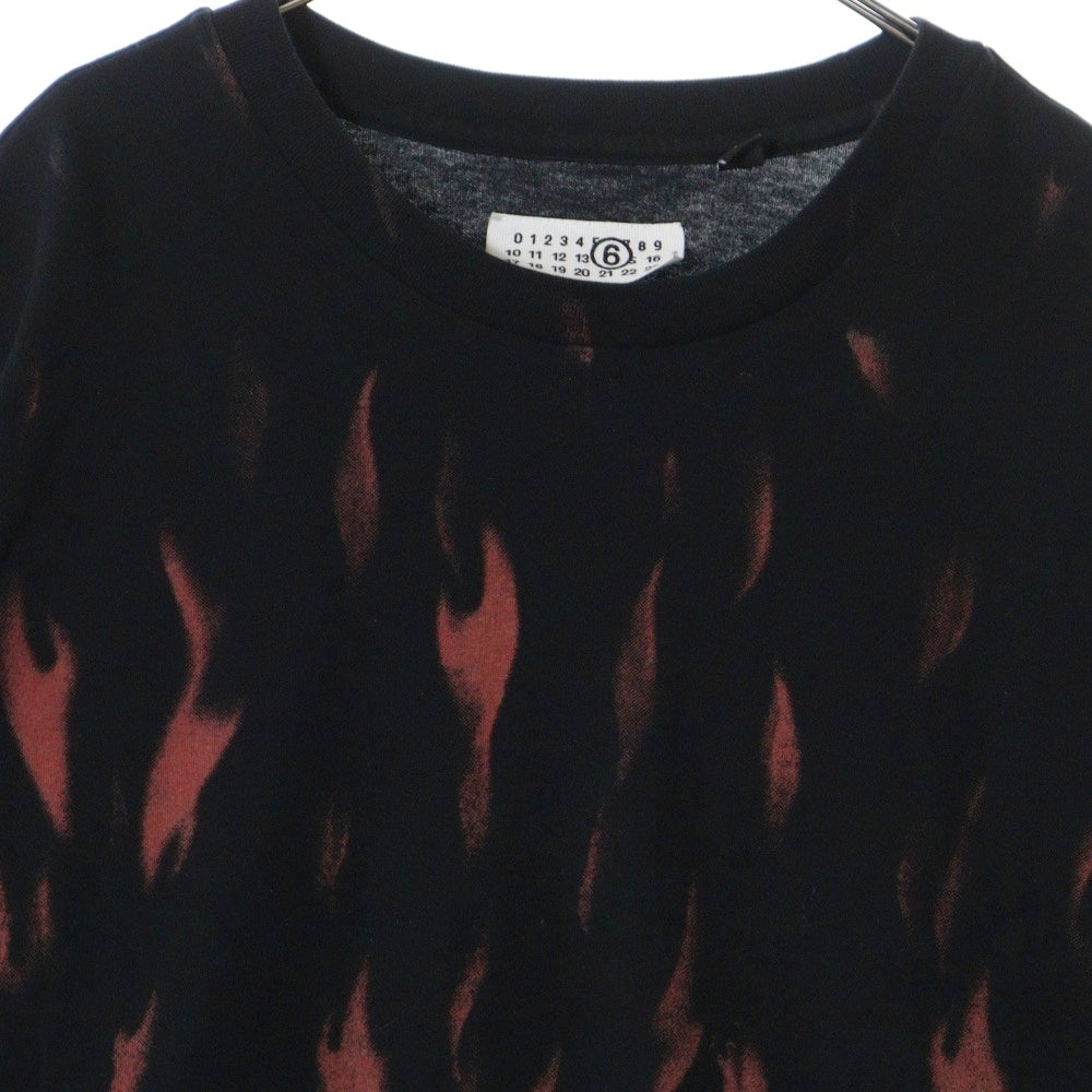 SUPREME(シュプリーム) 24SS ×MM6 Maison Margiela Liquid Blue Oversized Tee エムエムシックス メゾンマルジェラ リキッド ブルー オーバーサイズド 半袖Tシャツ ブラック