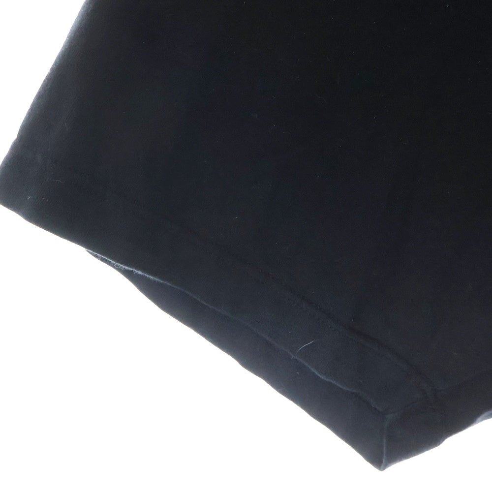 DRKSHDW(ダークシャドウ) 21SS PHLEG TEE ステッチ加工 オーバーサイズTシャツ 半袖クルーネックカットソー ブラック DU21S2267-RN
