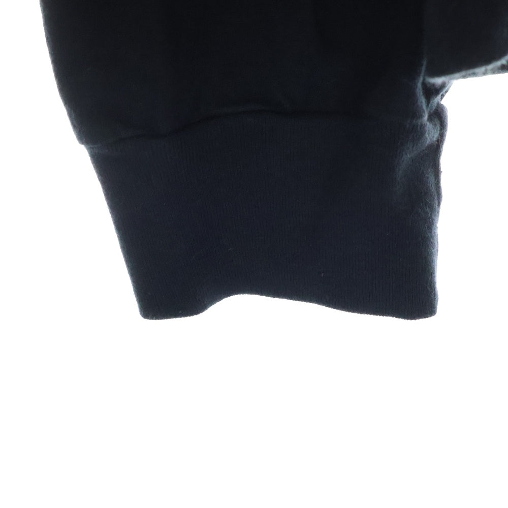 CHROME HEARTS(クロムハーツ) NECK LOGO L/S TEE ネックロゴ プリントTシャツ 長袖クルーネックカットソー ブラック