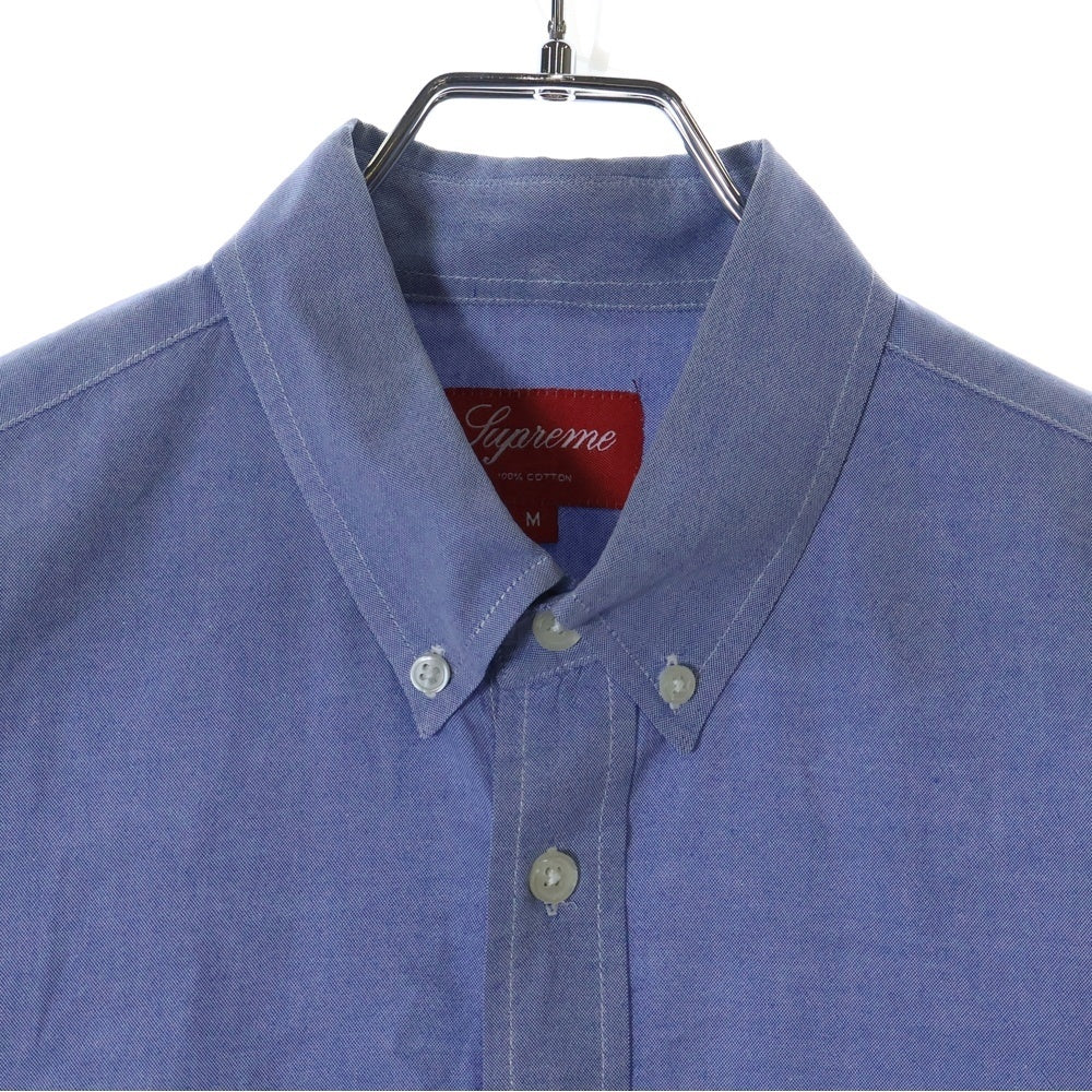 SUPREME(シュプリーム) Oxford Shirts オックススフォード ボタンダウン 長袖シャツ ブルー