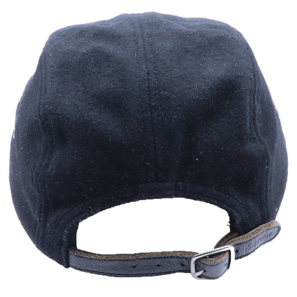 SUPREME(シュプリーム) 18AW Box Logo Wool Canp Cap ボックスロゴ ウール キャンプ キャップ ブラック