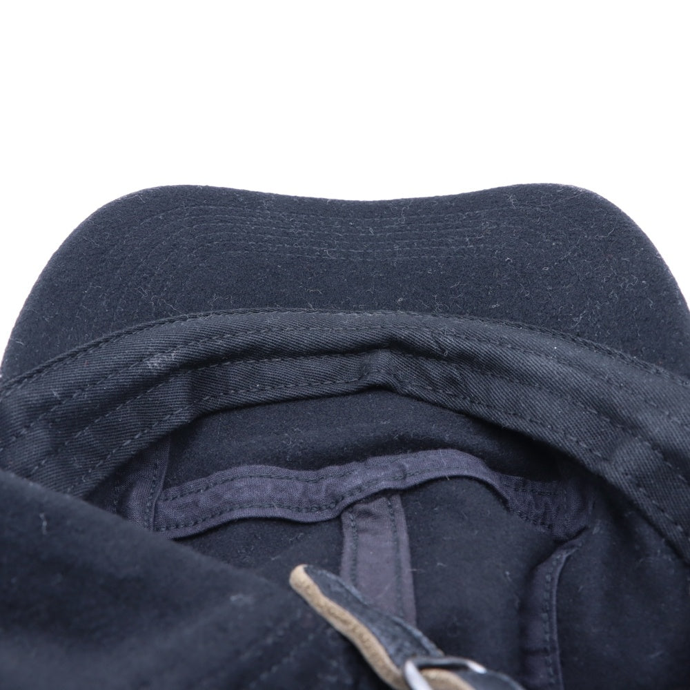 SUPREME(シュプリーム) 18AW Box Logo Wool Canp Cap ボックスロゴ ウール キャンプ キャップ ブラック