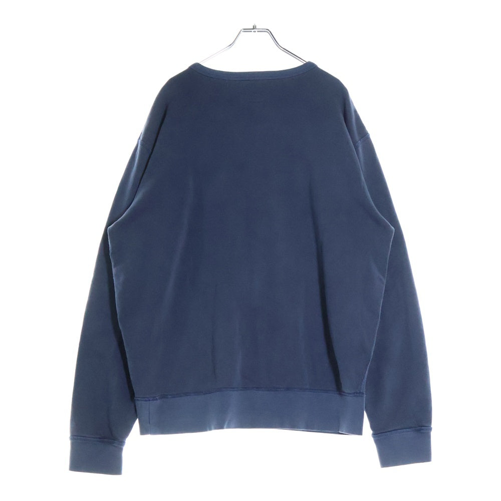 POLO RALPH LAUREN(ポロラルフローレン) FRONT LOGO PULLOVER SWEATSHIRTS フロントロゴ プルオーバー スウェット ネイビー