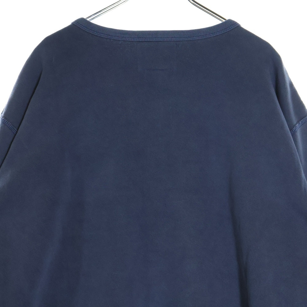 POLO RALPH LAUREN(ポロラルフローレン) FRONT LOGO PULLOVER SWEATSHIRTS フロントロゴ プルオーバー スウェット ネイビー
