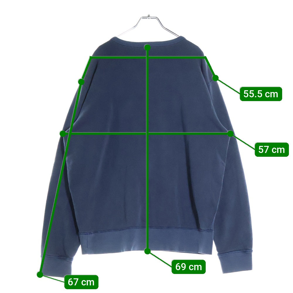 POLO RALPH LAUREN(ポロラルフローレン) FRONT LOGO PULLOVER SWEATSHIRTS フロントロゴ プルオーバー スウェット ネイビー