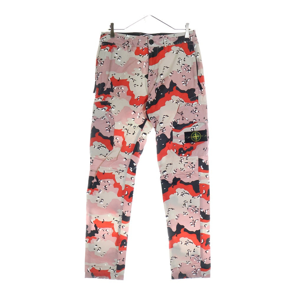 STONE ISLAND(ストーンアイランド) MULTIPLE POCKET CAMOUFLAGE PANTS マルチポケット カモフラージュ パンツ マルチカラー7215323EF
