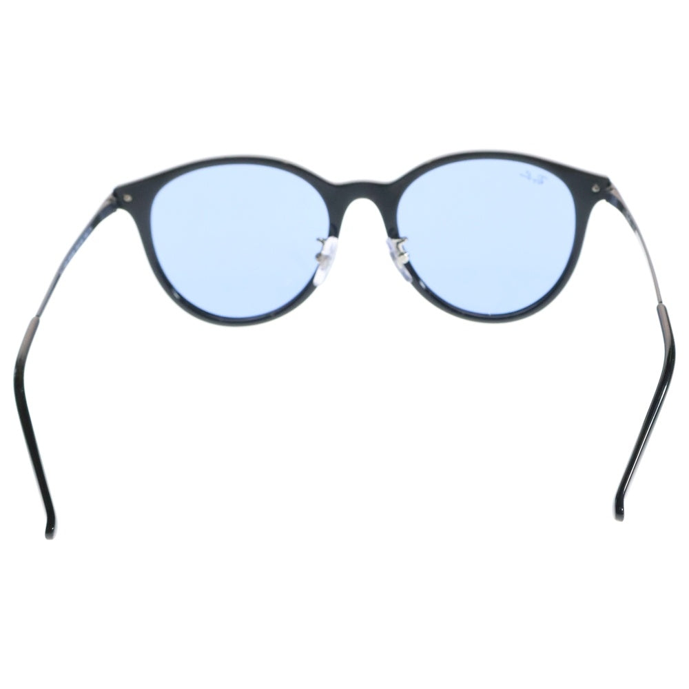 Ray Ban(レイバン) RB4334D ボストンフレーム カラーレンズ サングラス メガネ 眼鏡 ブラック/ブルー